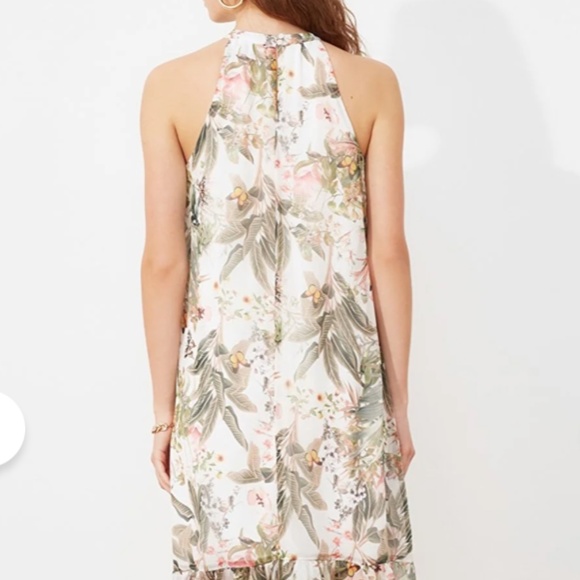 Multicolored Floral Patterned Dress - Picture 2 of 2